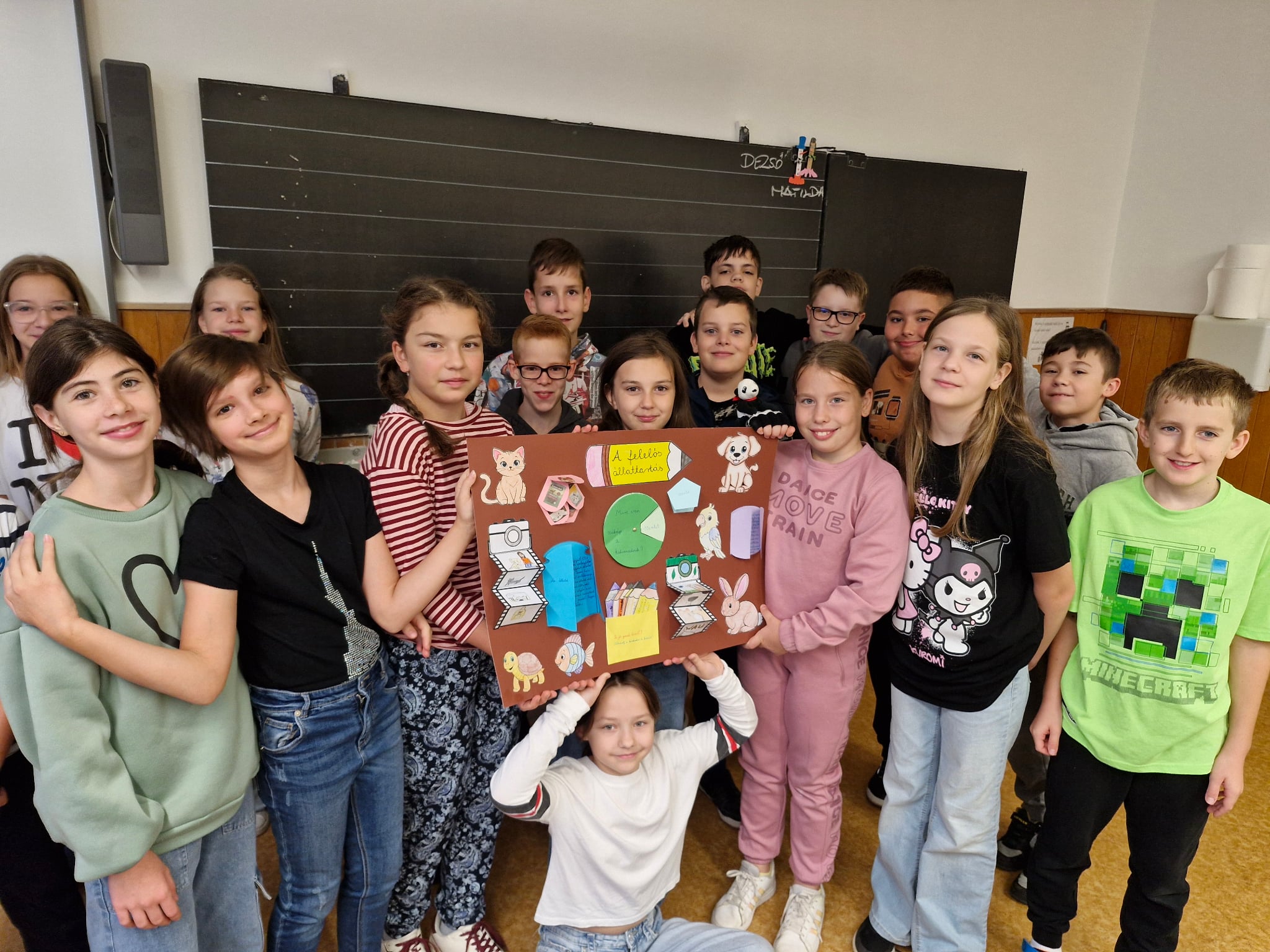 Lapbookon az állatvilág
